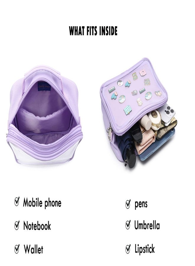 CHERRY SAUCE Dopamine Color Ita Bag Backpack Satchel Oxford Crossbody Messenger Shoulder Bag - Image 5